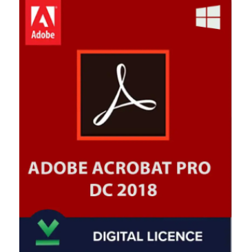 Adobe Acrobat Pro DC 2018 Multilingual For Windows Lifetime Digital Download