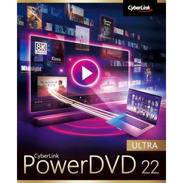 CyberLink PowerDVD 22 Ultra For Windows Instant Download