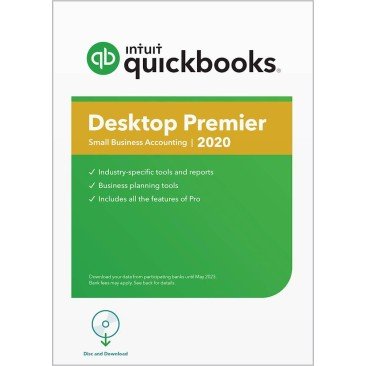 Intuit QuickBooks Desktop Premier Accountant Edition 2020 Lifetime For Windows (US Version) 