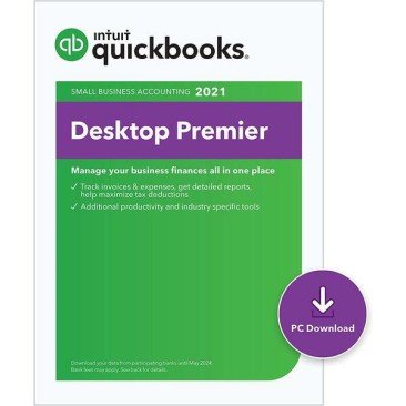 Intuit QuickBooks Desktop Premier Accountant Edition 2021 Lifetime For Windows (US Version)