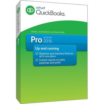 Intuit QuickBooks Desktop Pro 2016 Lifetime For Windows (US Version) 