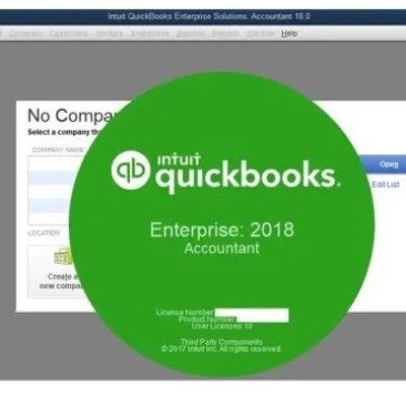 Intuit QuickBooks Desktop Enterprise Accountant 18.0 (2018) Lifetime For Windows (US Version)