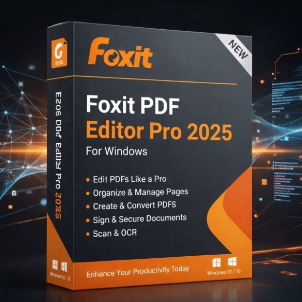 Foxit PDF Editor Pro 2025 For Windows Lifetime License Key